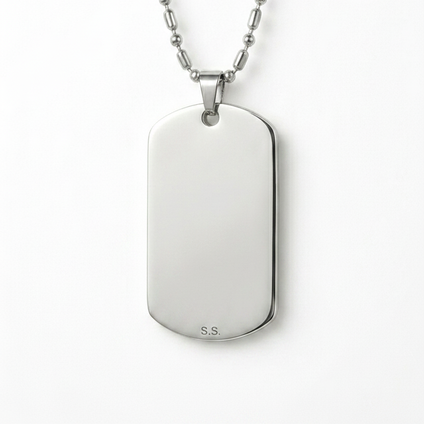 Personalized Nameplate Custom Name Photo Necklace