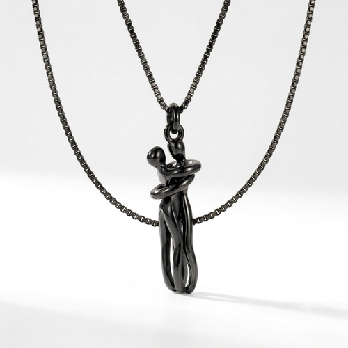 Couple Hug Necklace Romantic Men And Women